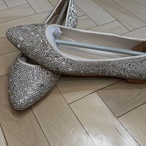 New! Gorgeous bling rhinestone flags size 5.5